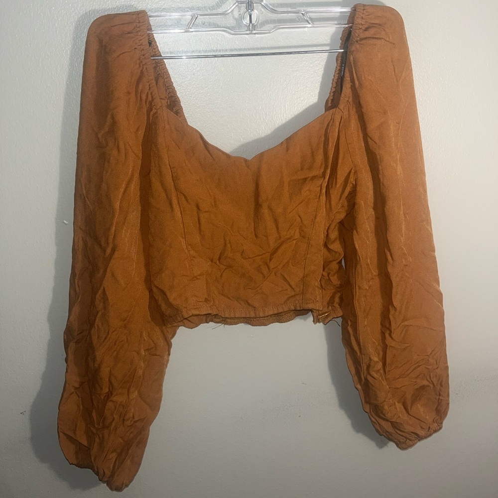 Balloon Sleeve Top